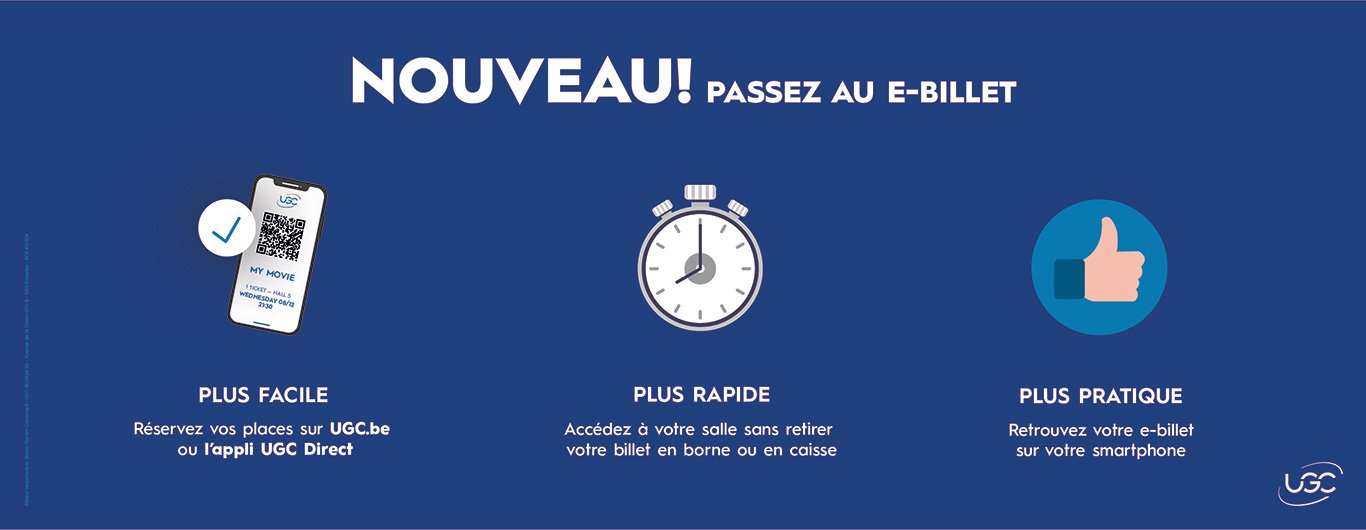 Films à l'affiche, horaires des séances, réservation en ligne - UGC.be