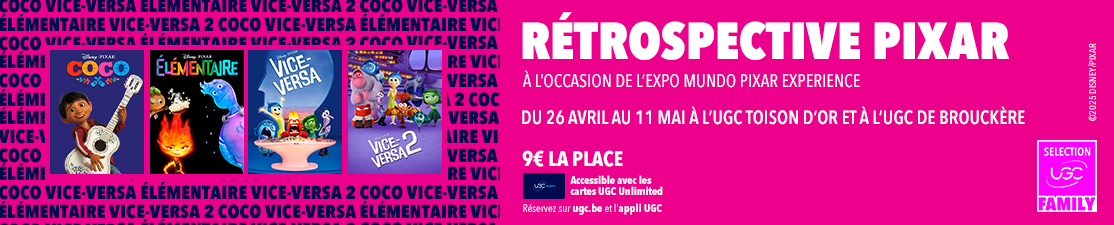 Rétrospective Pixar
