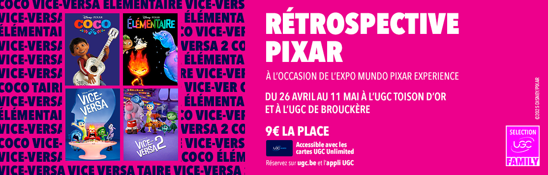 Rétrospective Pixar