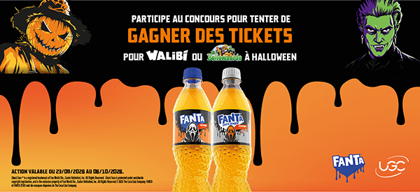 Gagne des tickets pour Walibi ou Bellewaerde pour Halloween