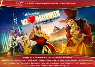 Concours Disney Halloween