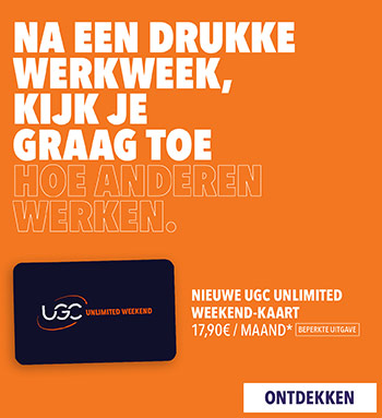 UGC Unlimited weekend Kaart