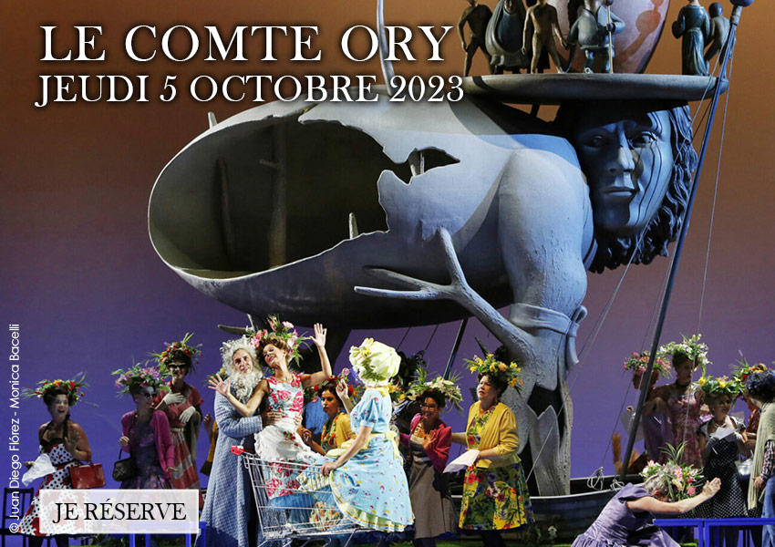 Le Comte Ory le jeudi 5 octombre 2023 à 19h30.